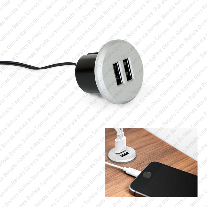 Entradas de embutir USB